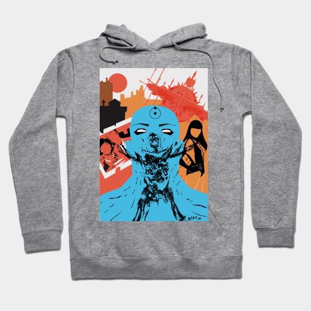 Dr Manhattan Hoodie by MInc